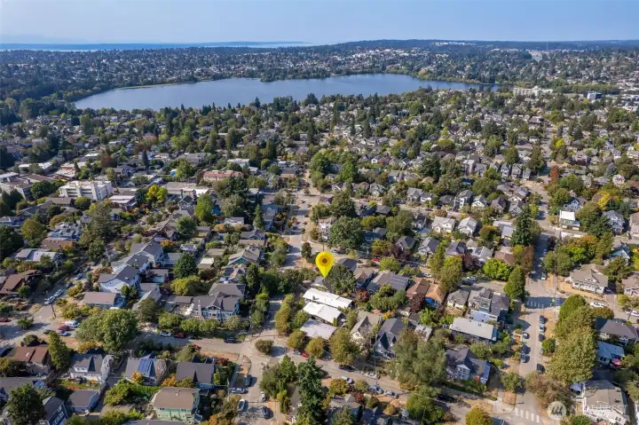 ...is central to Green Lake with all its recreational activities..