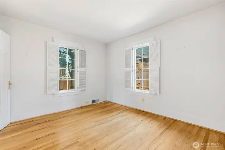 ...with the same classic features as the rest of the house.