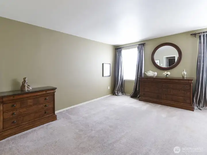 Photo of primary bedroom.......very large
