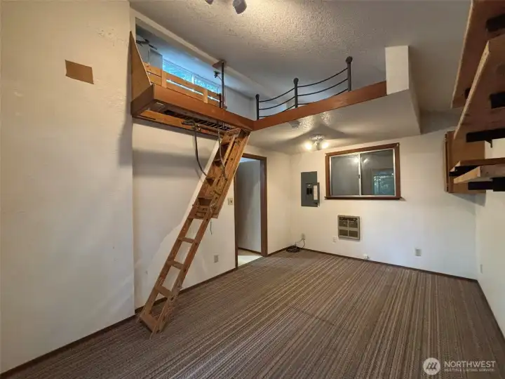 Sleeping loft or additional storage area