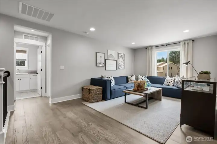 Pictures of Model Home. Features, layout, and colors of actual home may vary.