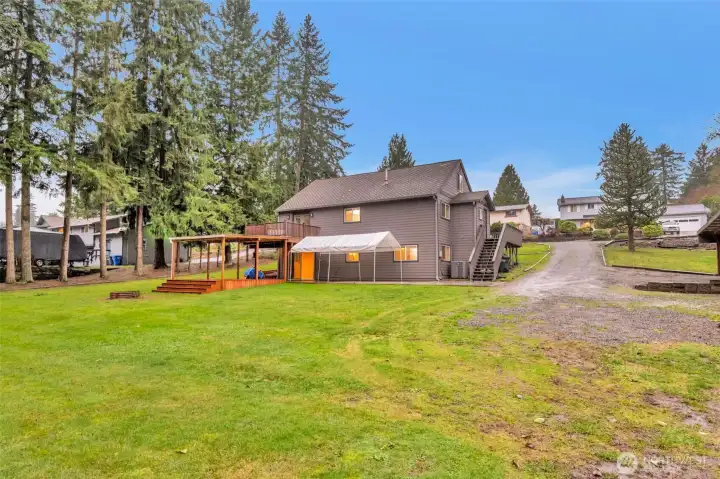 Located on just over 1/2 acre.