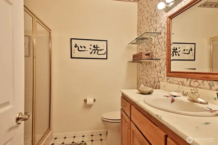 main level bathroom