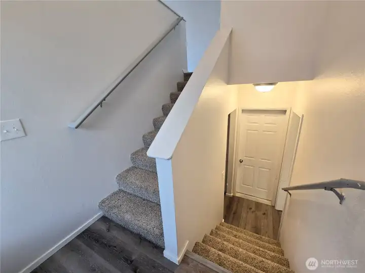 Stairs to Finished Basement