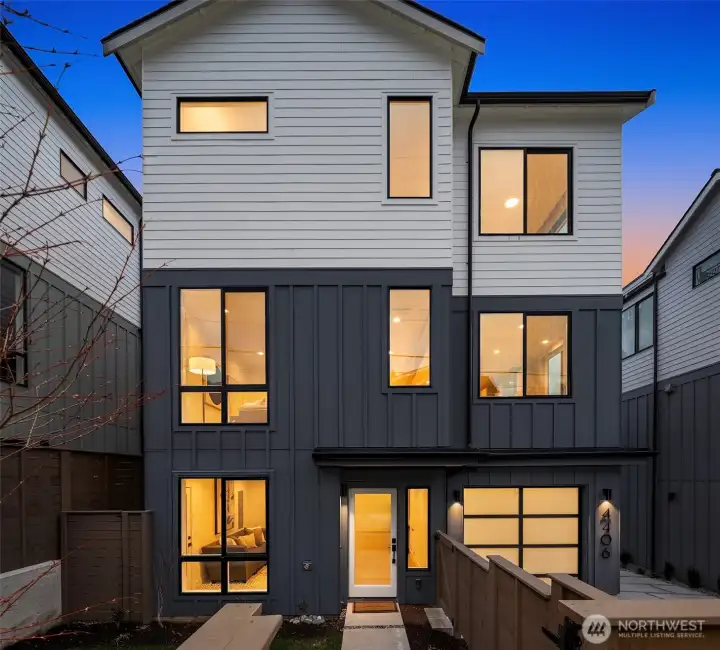 Stunning home with attached garage and fenced yard