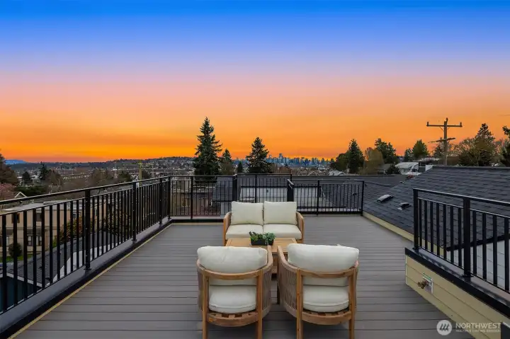Stunning roof top views