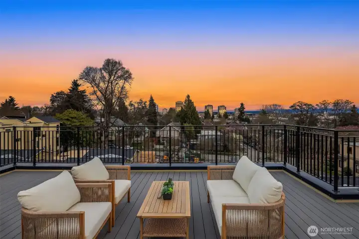 Stunning roof top views