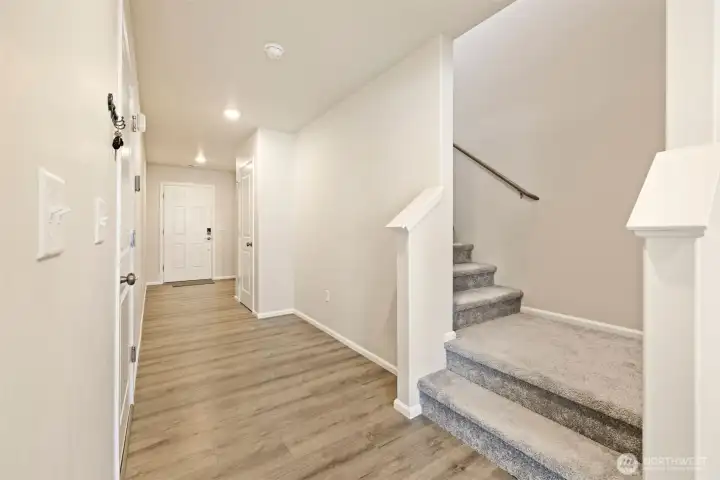 Entryway off of Kitchen