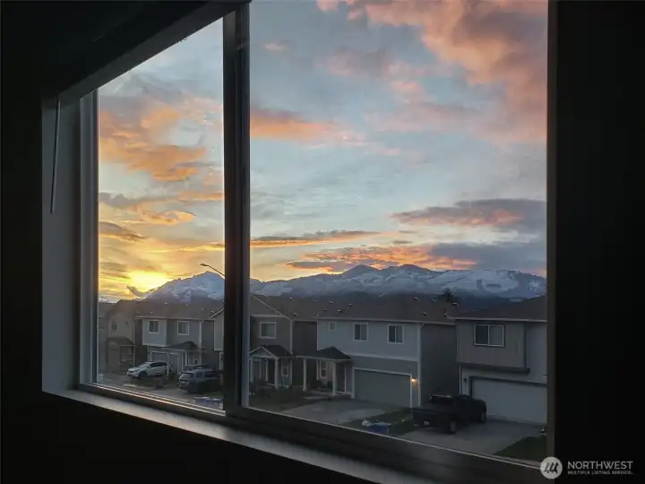 Views from loft window