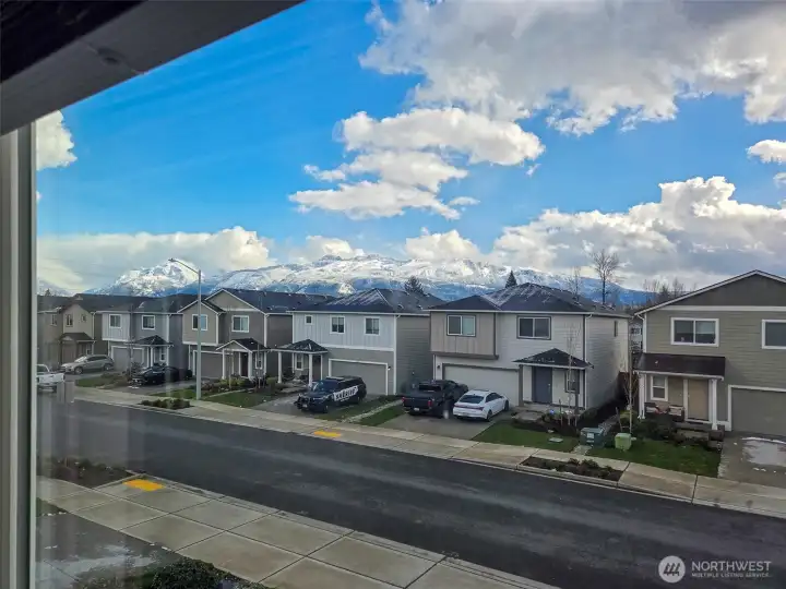 Views from loft window