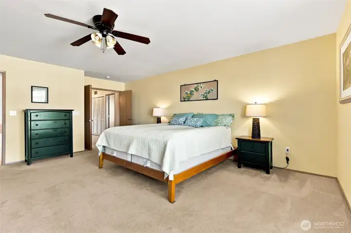 Spacious Primary Bedroom