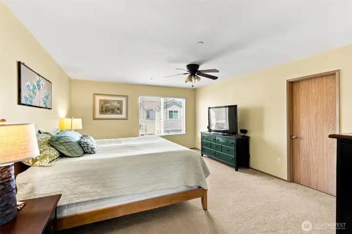 Spacious Primary Bedroom