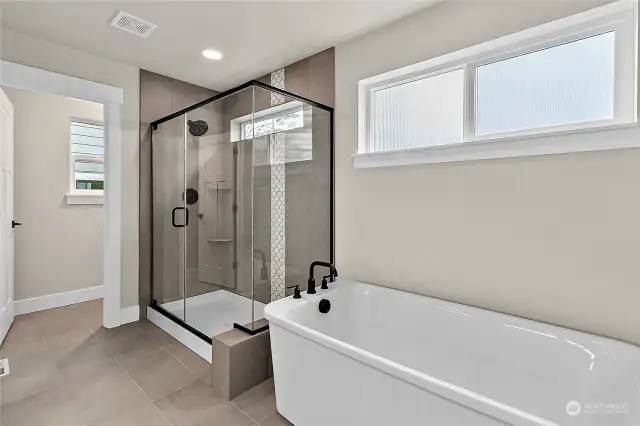 Primary Bathroom: Photos are of another 2200 Plan built at a different Harbour Homes community.  Colors & details will vary. Ask for details