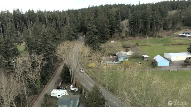 Driveway access to Cultus Bay Road