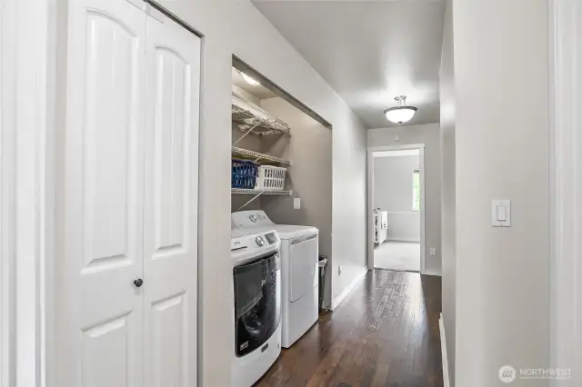 Laundry area