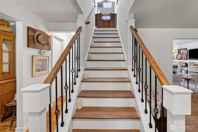 Hardwood flooring throughout