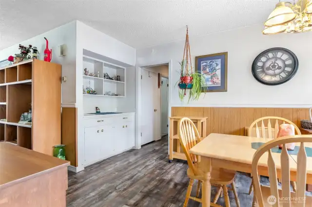 Dining Room Built in Hutch