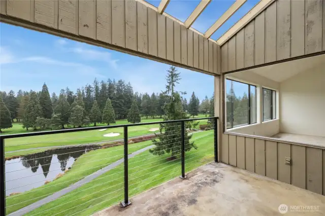 Covered patio