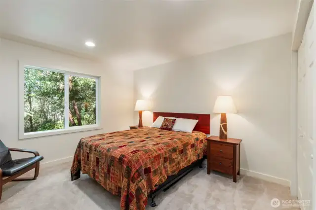 Second bedroom is also generous.