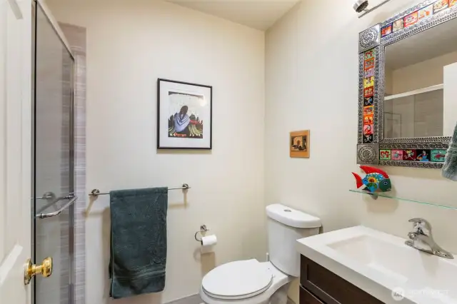 Guest bathroom.