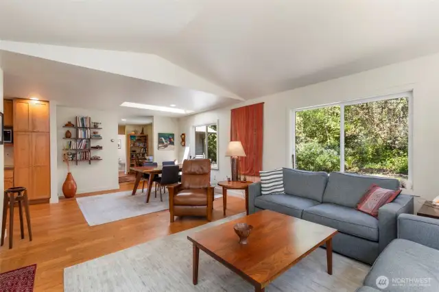 As you turn towards the dining room.  Kitchen with view to the left.