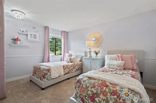 Third bedroom with large closet.
