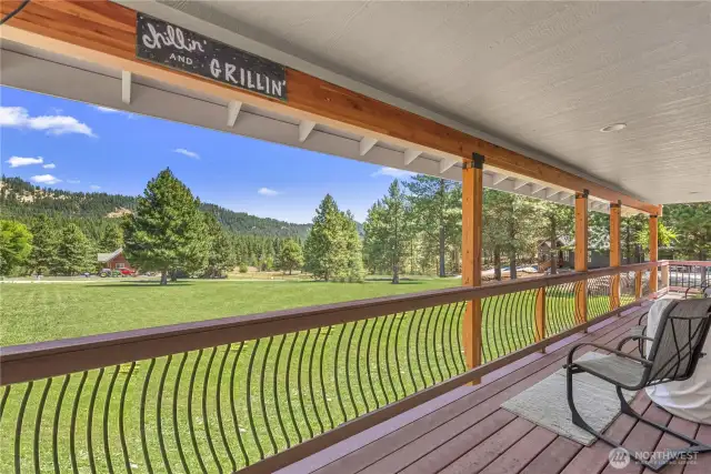 Wrap around Trex Deck