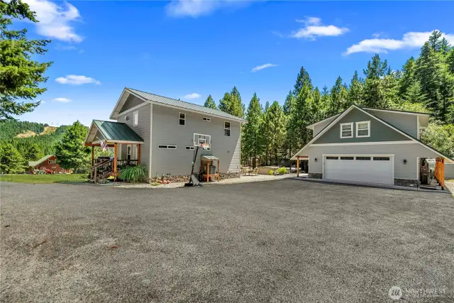 Expansive Driveway
