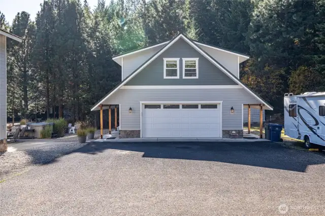 Garage with Living Space Above