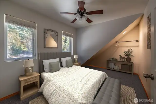 Bedroom Above Garage