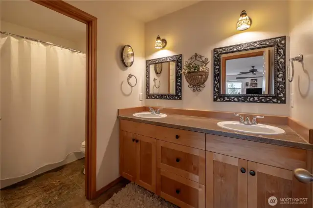 Full Bathroom Above Garage