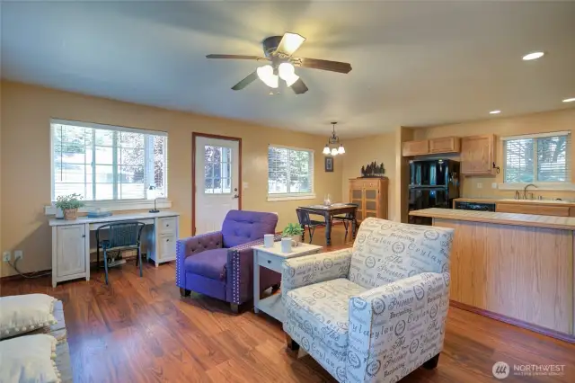 Gather with friends and family in this inviting, open living space.