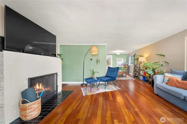 Gorgeous original hardwoods