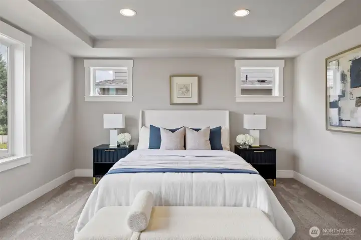 Photos are of a home in a different community and are for illustration purposes only to reflect typical finishes.  May depict seller enhancements.  Colors and options may vary.