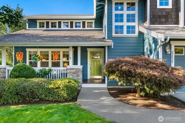 Situated on an incredible lot, just shy of an acre