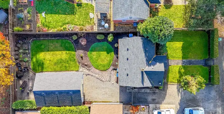 Aerial view of Parcel