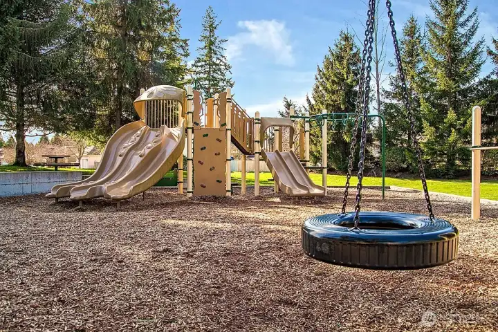 Hours of fun can be had on the big toys.