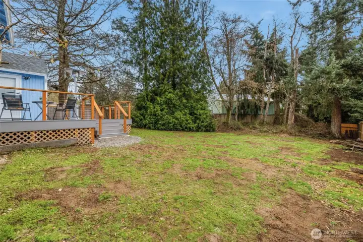 A great outdoor space ready for your personal touch, whether that’s gardening, entertaining, or creating your ideal backyard.