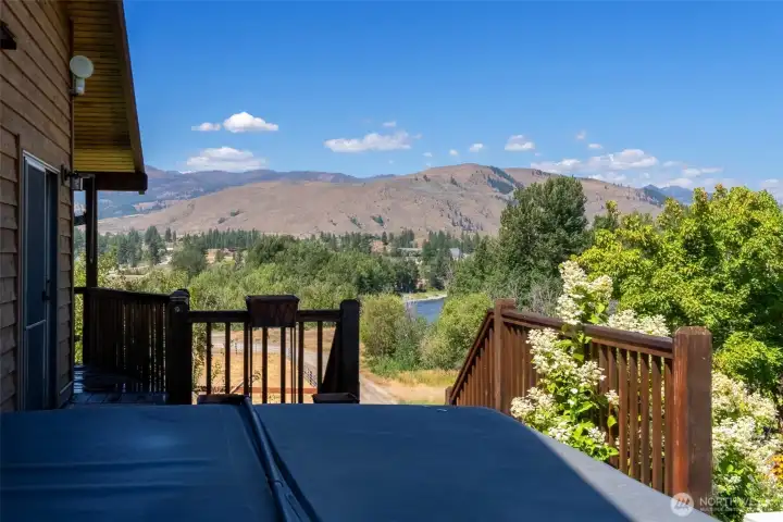 Hot tub view