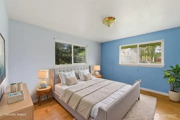 Bedroom #3 virtually staged