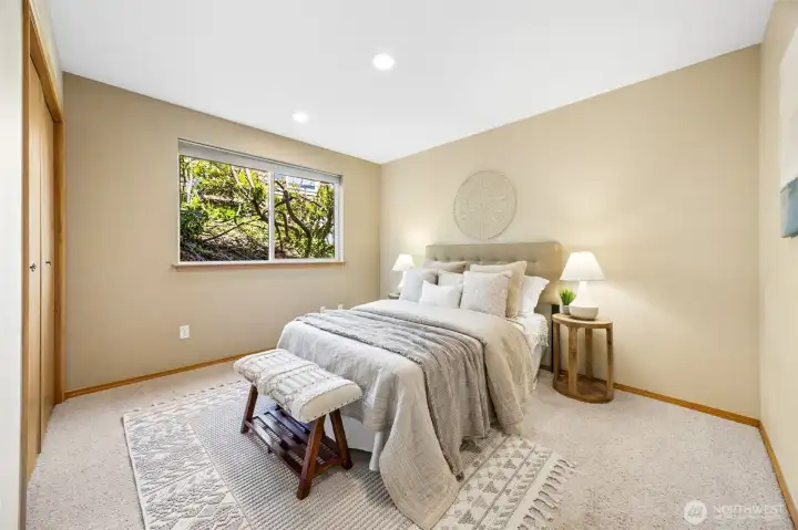Bedroom on main floor.