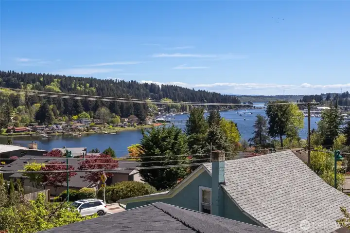 View of the harbor from the Primary Bedroom.