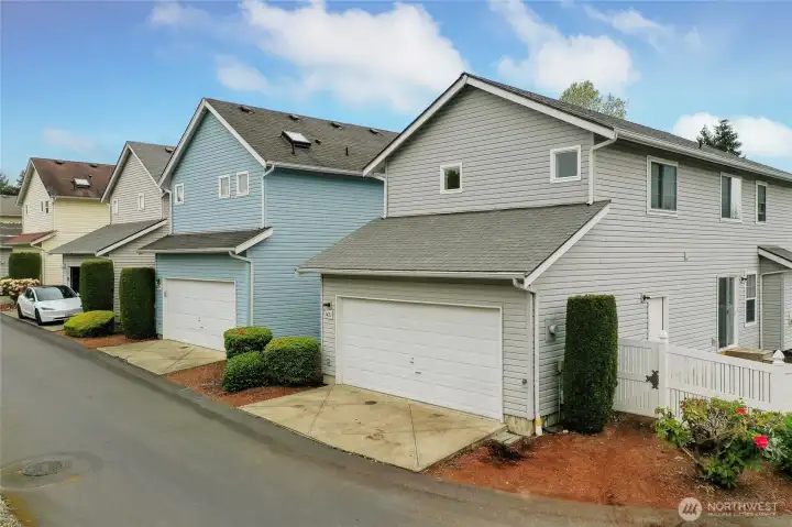 2-car attached garage.