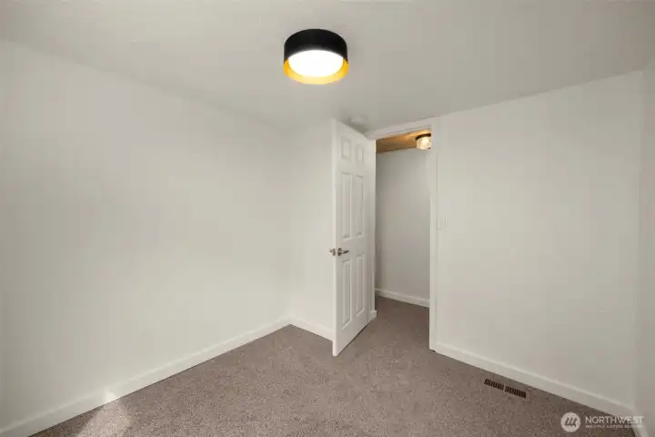 Secondary bedroom with all the updates