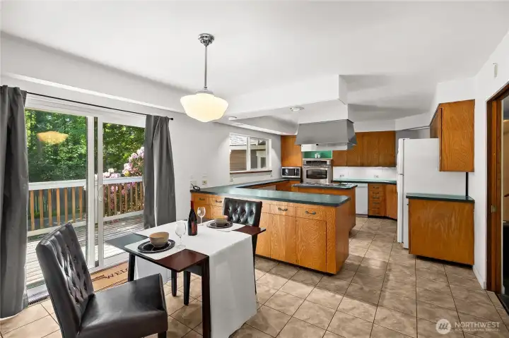 Kitchen and Dining area