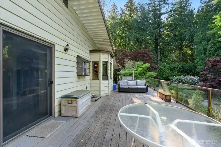 Slider from Dining room to access your back Trex Deck