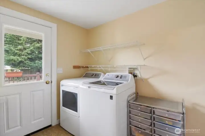 Dedicated laundry room Dedicated laundry room