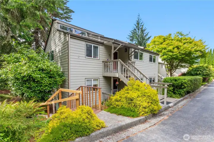 Well-maintained exteriors and lush landscaping provide a warm first impression as you arrive home. Well-maintained exteriors and lush landscaping provide a warm first impression as you arrive home.
