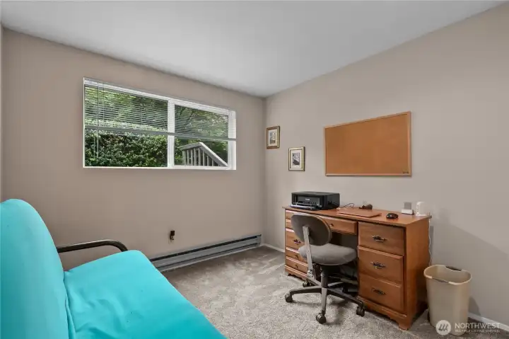 Versatile 3rd room easily adapts as a home office, guest room, hobby space, or additional bedroom. Versatile 3rd room easily adapts as a home office, guest room, hobby space, or additional bedroom.