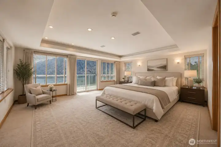 Massive Primary with stunning Ensuite *Ai Virtually Staged Massive Primary with stunning Ensuite *Ai Virtually Staged